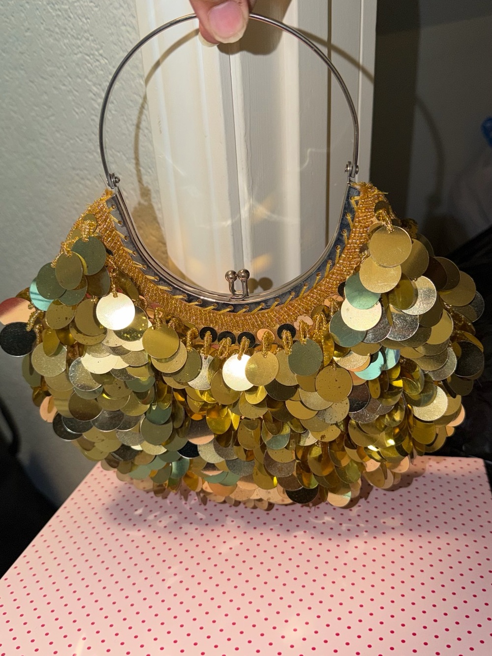Redfish Festive Party Purse/ Handbag